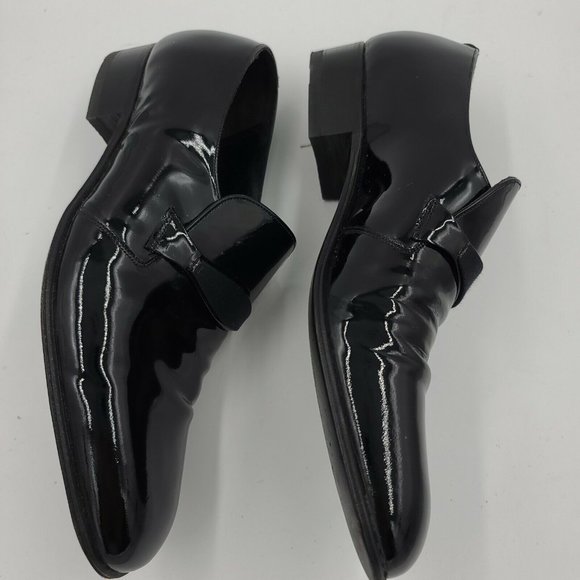 Florsheim Designer Collection Mens 9.5C Black Patent Leather Tuxedo Shoes main image 10